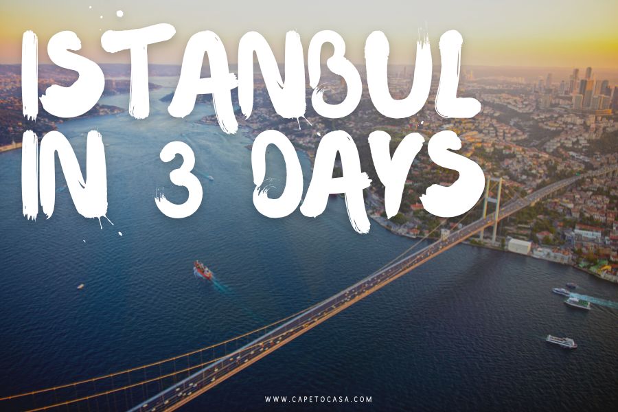 istanbul 3 day itinerary