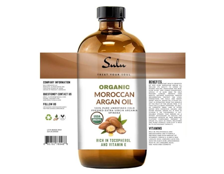 moroccan beauty argan oil for hair and skin