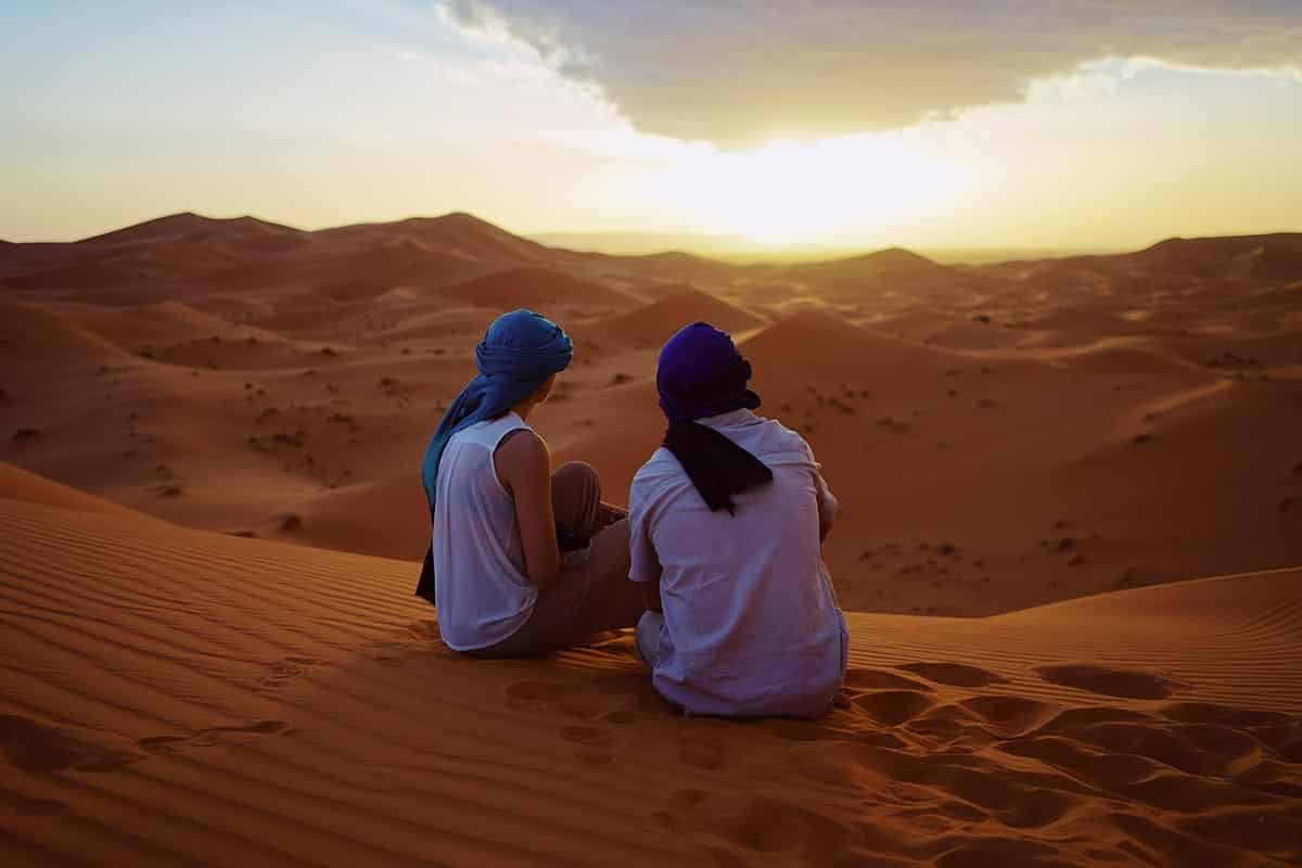 backpacking in Morocco