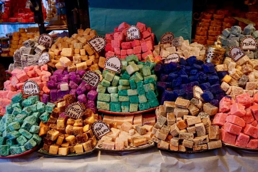 moroccan organic soap-souvenir shopping in morocco
