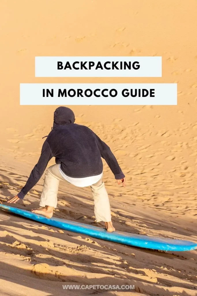 packpacking in morocco