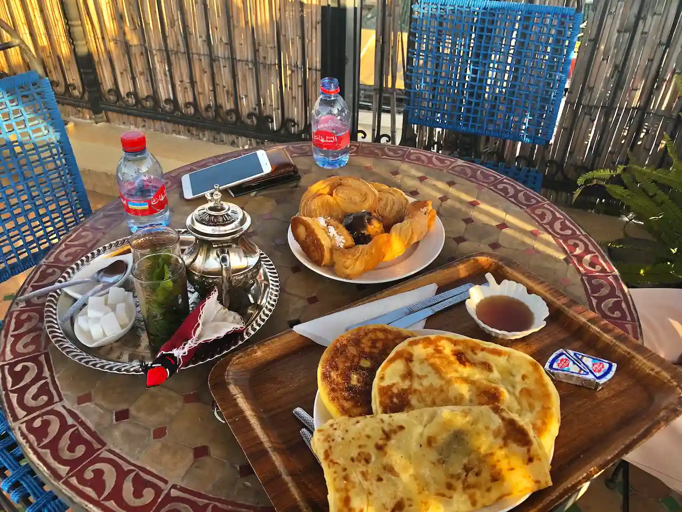 simple Moroccan breakfast