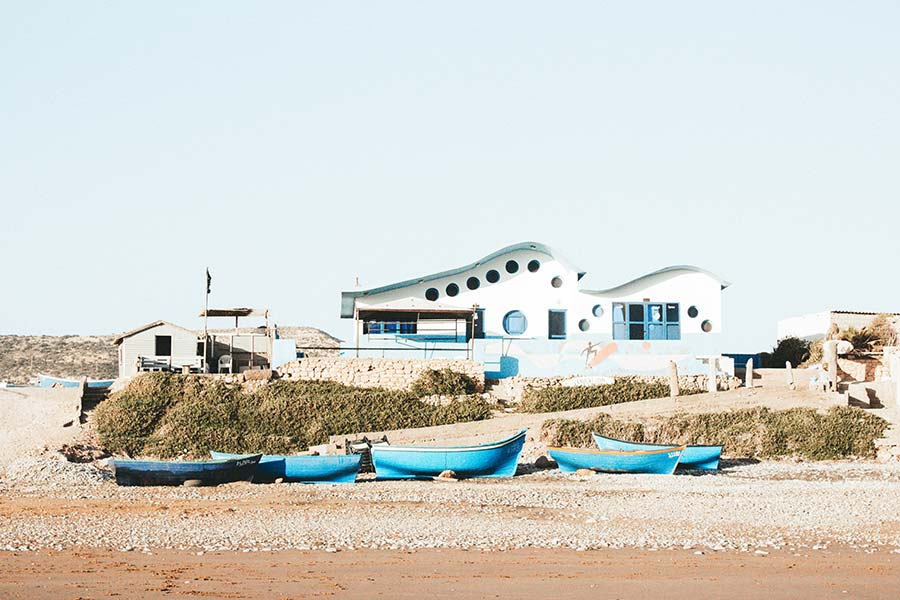 beaches in Morocco tamraght beach