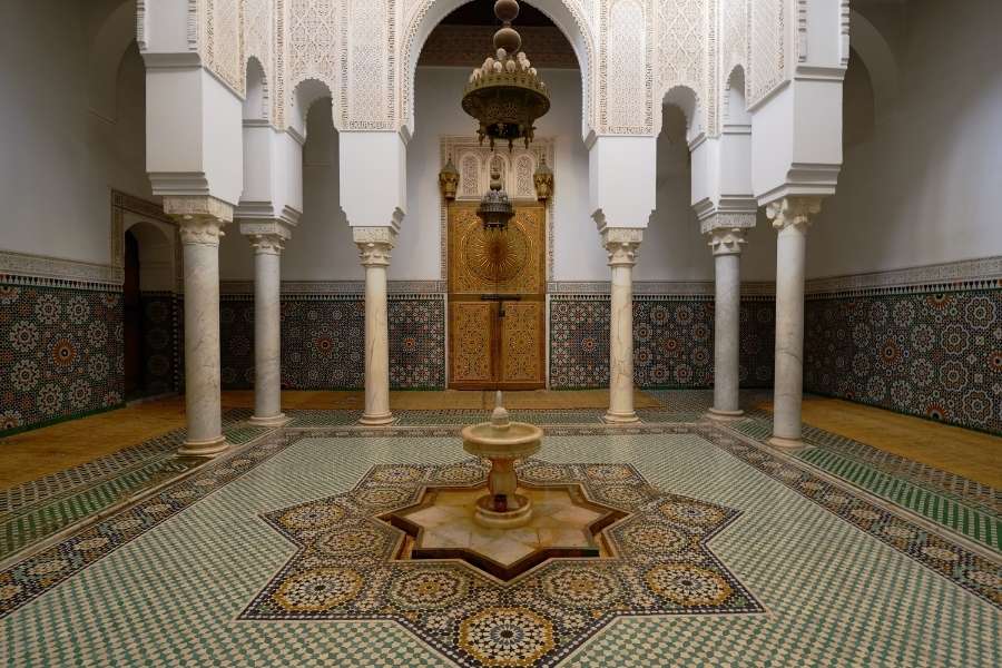 meknes morocco Mausoleum of Moulay Ismail