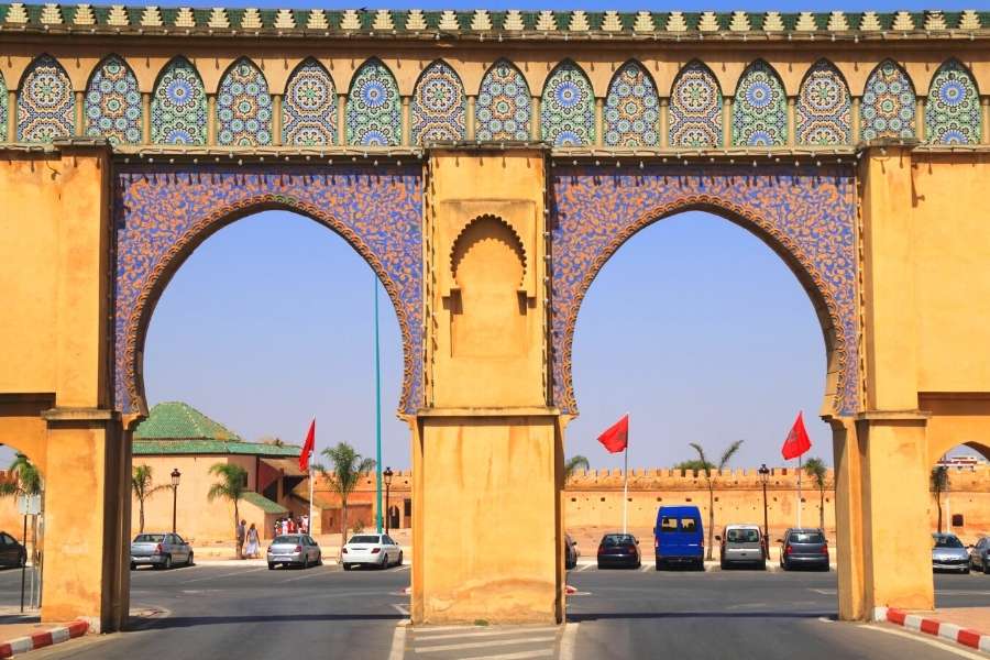 morocco meknes city walls and gates