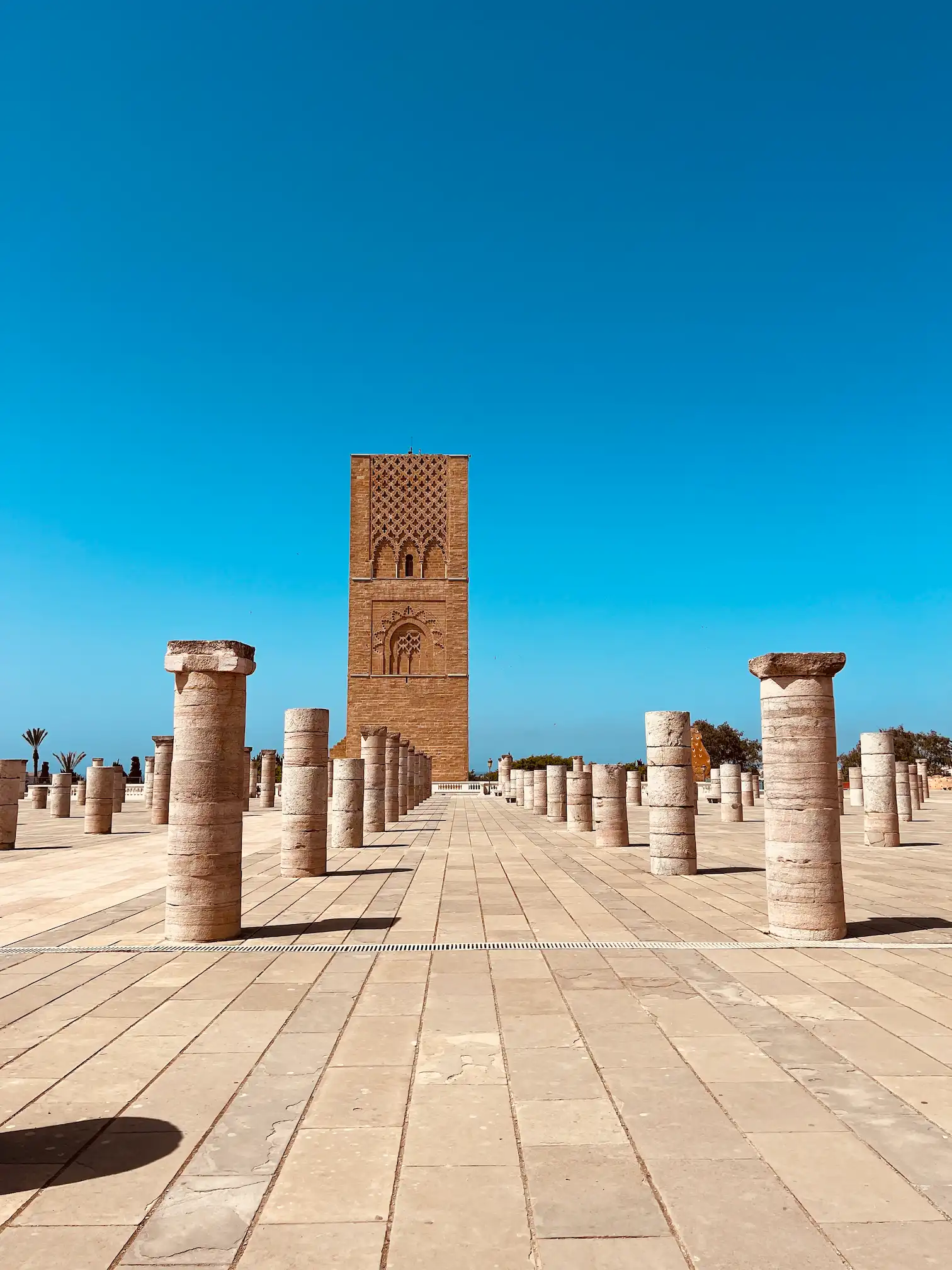 rabat morocco hassan tower