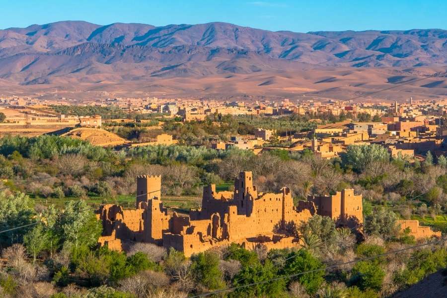 Kelaat Mgouna town ouarzazate morocco