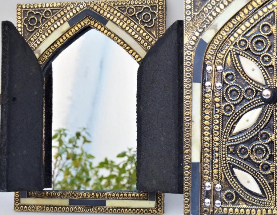 Moroccan door mirror