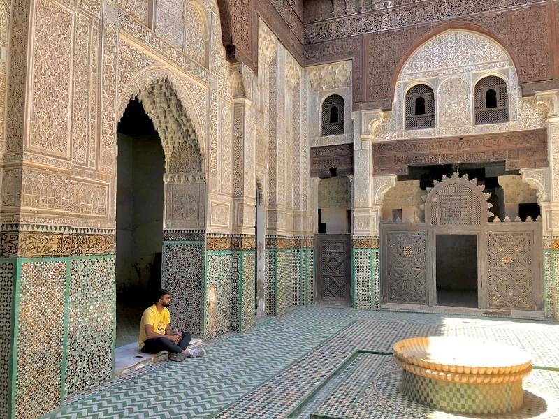 bou anania madrassa in Meknes
