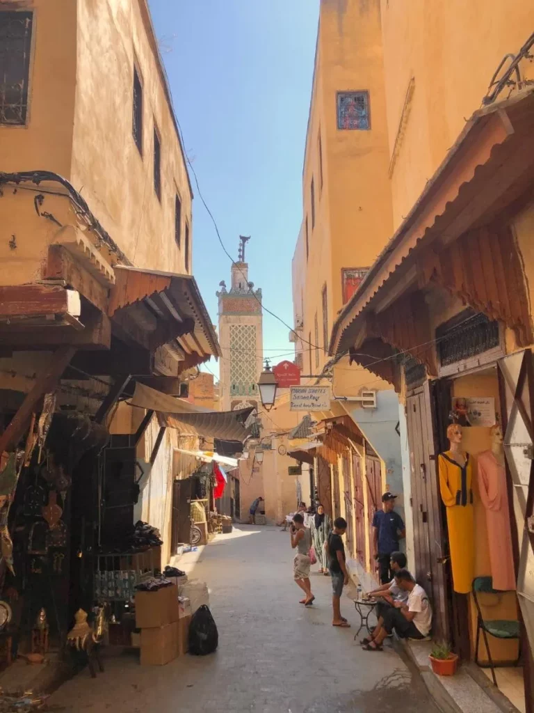 The old Medina in Fez Morocco